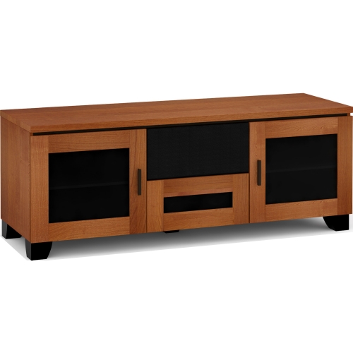 Elba 236 65" TV Stand Cabinet with Center Speaker Opening in American Cherry